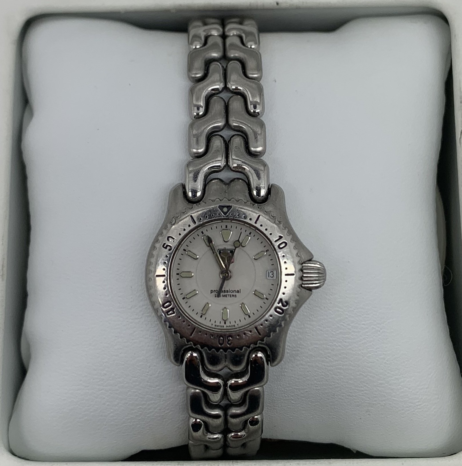 TAG HEUER LADIES WATCH 200M STAINLESS STEEL - Gold & Ice Jewelry