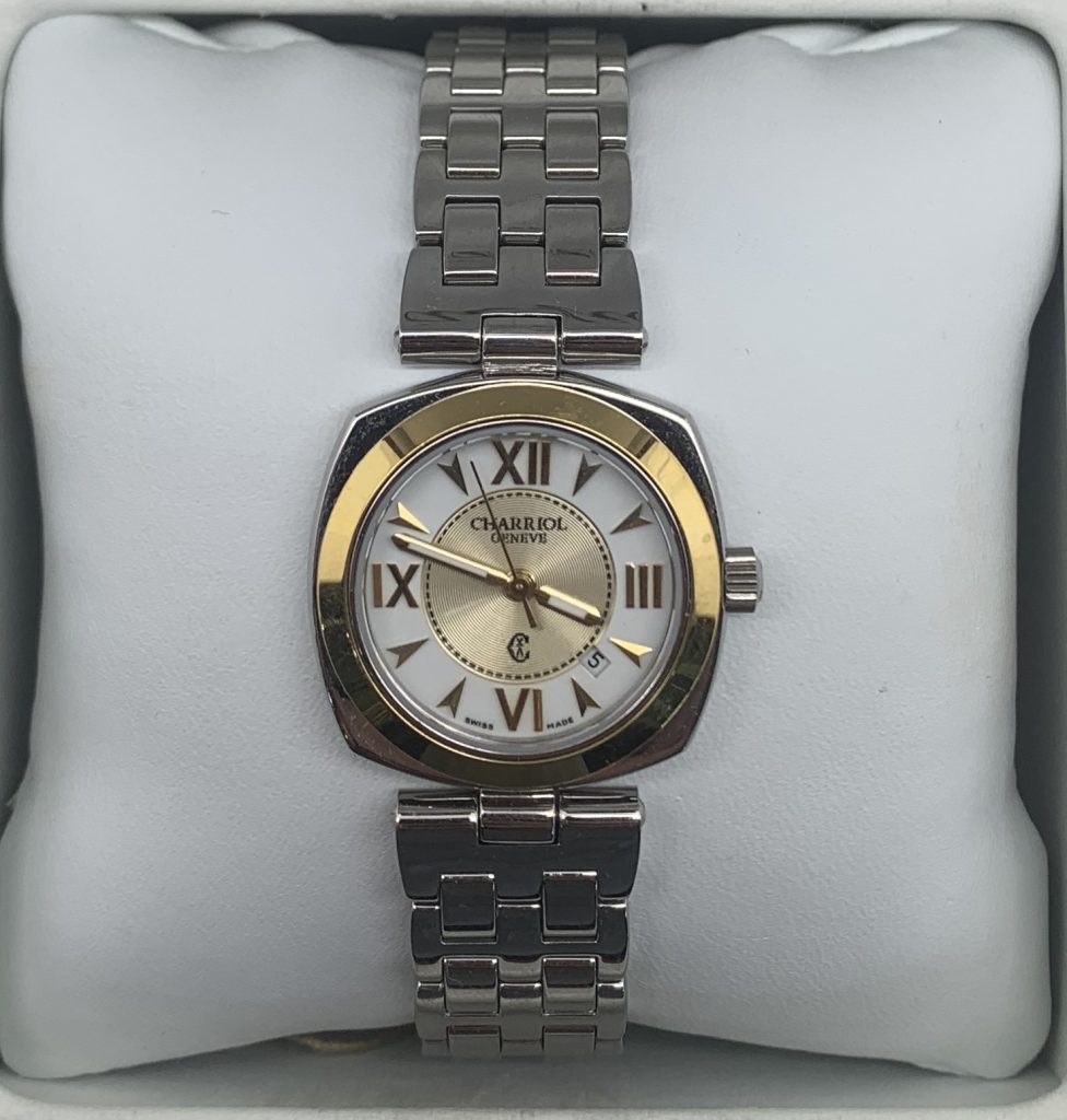 CHARRIOL GENEVE WHITE DIAL - Gold & Ice Jewelry
