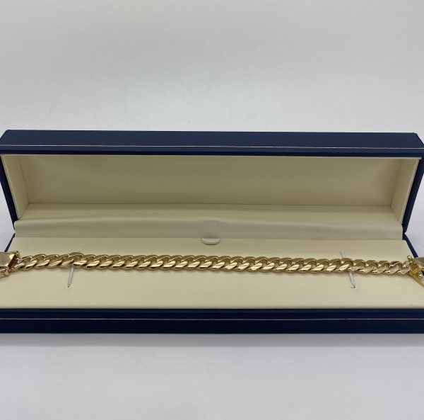 14KT CUBAN BRACELET
